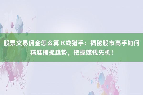 股票交易佣金怎么算 K线猎手：揭秘股市高手如何精准捕捉趋势，把握赚钱先机！